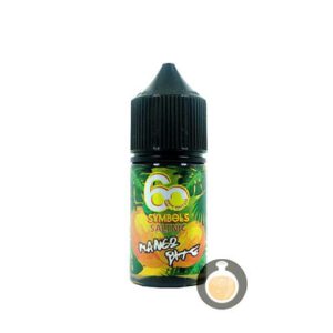 60 Symbols - Salt Nic Mango Bite - Malaysia Vape Juice & E Liquid Store