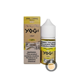 Yogi - Farms Pineapple Ice Salt Nic - Malaysia Vape Juice & US E Liquid