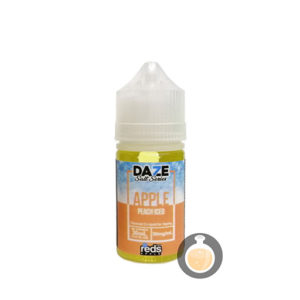 7 Daze - Salt Series Reds Apple Peach Iced - Vape Juice & E Liquid Distro